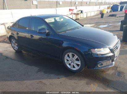 2011 AUDI A4 2.0T PREMIUM Black  Gasoline WAUAFAFL9BN045967 photo #1