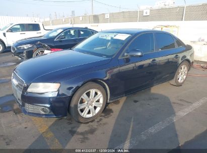 2011 AUDI A4 2.0T PREMIUM Black  Gasoline WAUAFAFL9BN045967 photo #3