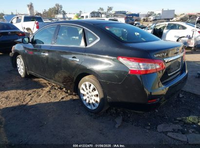 2015 NISSAN SENTRA S Black  Gasoline 3N1AB7AP9FY287147 photo #4