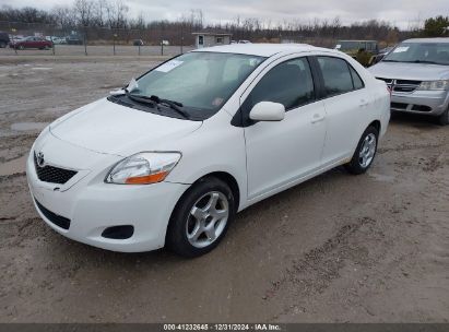 2009 TOYOTA YARIS White  Gasoline JTDBT903394056616 photo #3