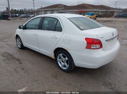 2009 TOYOTA YARIS White  Gasoline JTDBT903394056616 photo #4