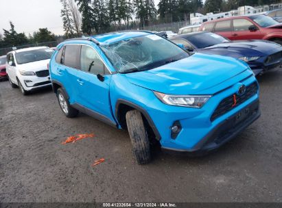 2021 TOYOTA RAV4 XLE Blue  Gasoline 2T3P1RFV6MW161960 photo #1