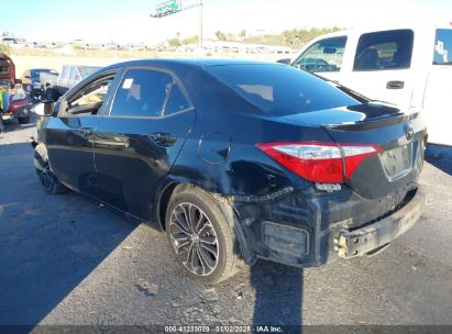 2014 TOYOTA COROLLA S PLUS Black  Gasoline 5YFBURHE1EP176747 photo #4