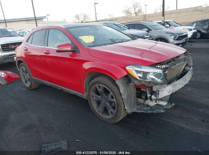 2018 MERCEDES-BENZ GLA 250 Red  Gasoline WDCTG4EB3JJ477683 photo #1