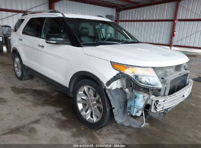 2015 FORD EXPLORER XLT White  Gasoline 1FM5K7D89FGA03760 photo #1