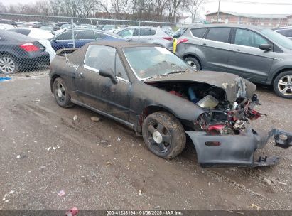 1994 HONDA CIVIC DEL SOL SI Black  Gasoline JHMEH6265RS006122 photo #1