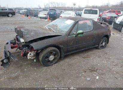 1994 HONDA CIVIC DEL SOL SI Black  Gasoline JHMEH6265RS006122 photo #3