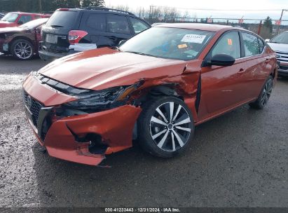 2022 NISSAN ALTIMA SR FWD Orange  Gasoline 1N4BL4CV7NN414195 photo #3