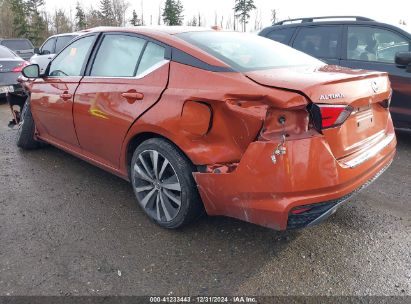 2022 NISSAN ALTIMA SR FWD Orange  Gasoline 1N4BL4CV7NN414195 photo #4