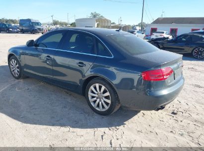 2009 AUDI A4 2.0T PREMIUM Gray  Gasoline WAUSF78KX9N039892 photo #3