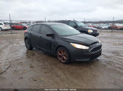 2018 FORD FOCUS SE Black  Gasoline 1FADP3K25JL252099 photo #1