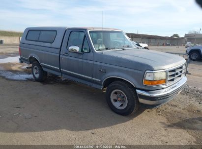 1993 FORD F150 Black  Gasoline 2FTDF15N9PCA84851 photo #1