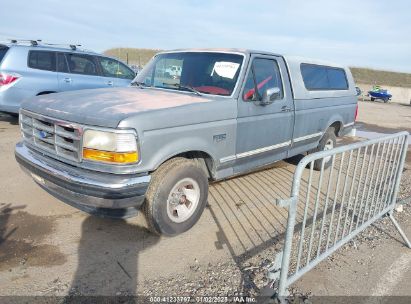 1993 FORD F150 Black  Gasoline 2FTDF15N9PCA84851 photo #3