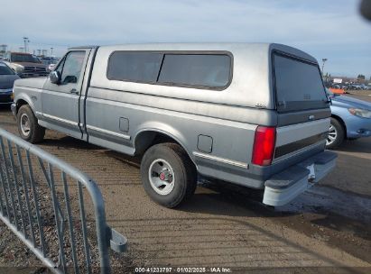 1993 FORD F150 Black  Gasoline 2FTDF15N9PCA84851 photo #4