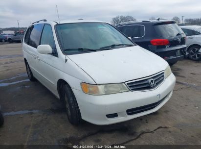 2002 HONDA ODYSSEY EX-L White  Gasoline 2HKRL18062H547918 photo #1