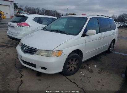 2002 HONDA ODYSSEY EX-L White  Gasoline 2HKRL18062H547918 photo #3