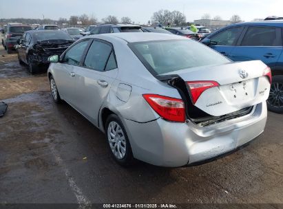 2019 TOYOTA COROLLA LE Silver  Gasoline 5YFBURHE7KP948745 photo #4