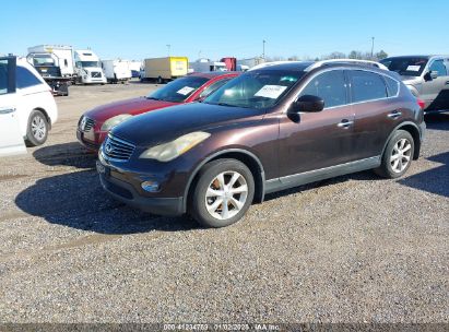 2010 INFINITI EX35 JOURNEY Purple  Gasoline JN1AJ0HR5AM750589 photo #3