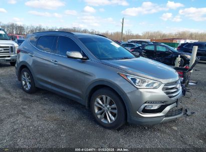 2018 HYUNDAI SANTA FE SPORT 2.0T Gray  Gasoline 5NMZUDLA2JH055171 photo #1