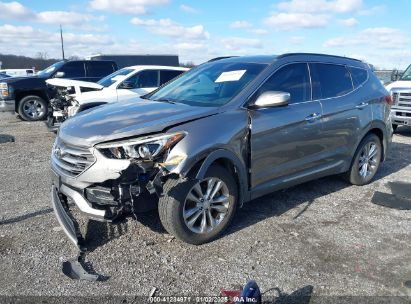 2018 HYUNDAI SANTA FE SPORT 2.0T Gray  Gasoline 5NMZUDLA2JH055171 photo #3