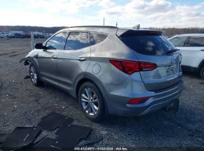 2018 HYUNDAI SANTA FE SPORT 2.0T Gray  Gasoline 5NMZUDLA2JH055171 photo #4