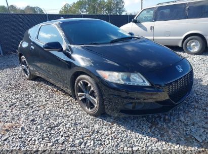 2014 HONDA CR-Z EX Black  Hybrid JHMZF1D64ES001480 photo #1