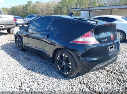 2014 HONDA CR-Z EX Black  Hybrid JHMZF1D64ES001480 photo #4