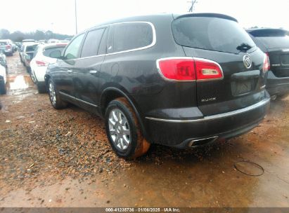 2015 BUICK ENCLAVE LEATHER Black  Gasoline 5GAKRBKD8FJ381742 photo #4