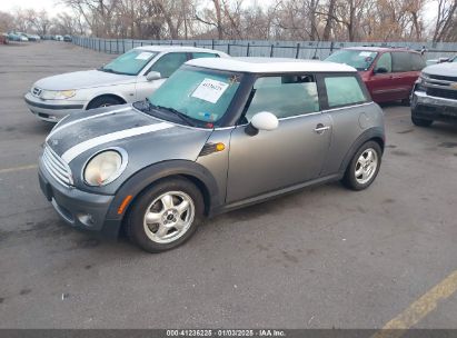 2010 MINI COOPER Gray  Gasoline WMWMF3C52ATU78782 photo #3