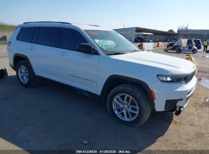 2022 JEEP GRAND CHEROKEE L LAREDO 4X4 White  Gasoline 1C4RJKAG9N8546414 photo #1