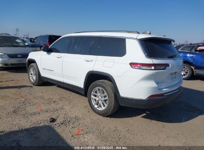 2022 JEEP GRAND CHEROKEE L LAREDO 4X4 White  Gasoline 1C4RJKAG9N8546414 photo #4