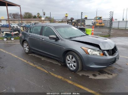 2009 HONDA ACCORD 2.4 EX Gray  Gasoline 1HGCP26719A126000 photo #1