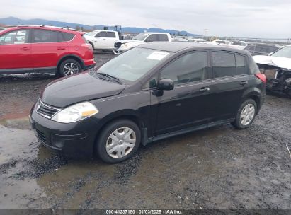 2010 NISSAN VERSA S/SL Black  Gasoline 3N1BC1CP0AL445537 photo #3