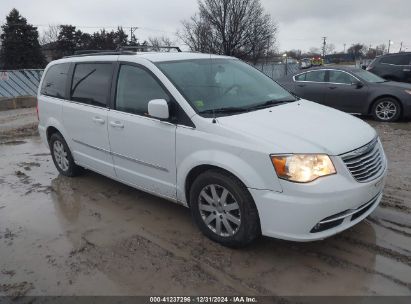 2014 CHRYSLER TOWN & COUNTRY TOURING White  Flexible Fuel 2C4RC1BGXER218278 photo #1