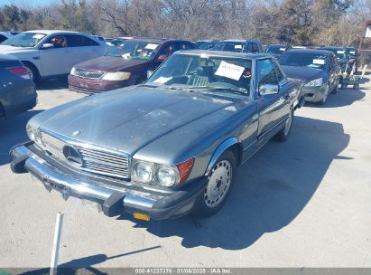 1989 MERCEDES-BENZ 560 SL Gray  Gasoline WDBBA48D5KA099656 photo #3