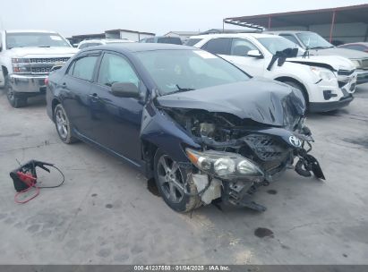 2011 TOYOTA COROLLA S Blue  Gasoline 2T1BU4EE9BC595674 photo #1