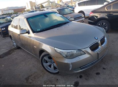 2008 BMW 528I Beige  Gasoline WBANU53578C112574 photo #1