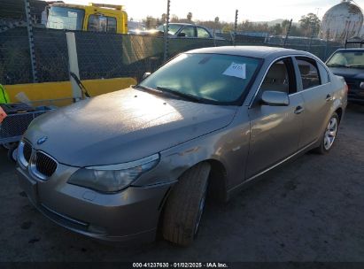 2008 BMW 528I Beige  Gasoline WBANU53578C112574 photo #3