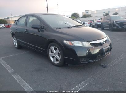 2010 HONDA CIVIC LX-S Black  Gasoline 19XFA1F64AE041457 photo #1