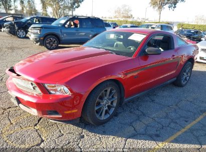 2012 FORD MUSTANG V6 PREMIUM Red  Gasoline 1ZVBP8AM6C5279155 photo #3