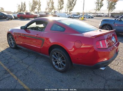 2012 FORD MUSTANG V6 PREMIUM Red  Gasoline 1ZVBP8AM6C5279155 photo #4