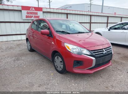 2021 MITSUBISHI MIRAGE CARBONITE EDITION/ES/LE Red  Gasoline ML32AUHJ5MH013301 photo #1