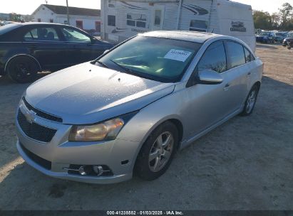 2011 CHEVROLET CRUZE 2LT Silver  Gasoline 1G1PG5S99B7305857 photo #3