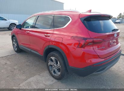 2023 HYUNDAI SANTA FE SEL Red  Gasoline 5NMS2DAJ7PH562263 photo #4