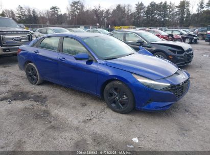 2023 HYUNDAI ELANTRA SEL Blue  Gasoline KMHLM4AG5PU571423 photo #1