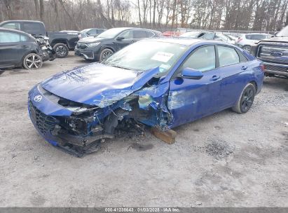 2023 HYUNDAI ELANTRA SEL Blue  Gasoline KMHLM4AG5PU571423 photo #3