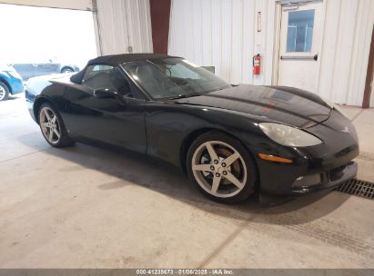 2006 CHEVROLET CORVETTE Black  Gasoline 1G1YY36U965107379 photo #1