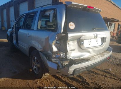 2006 HONDA PILOT EX-L Silver  Gasoline 5FNYF28546B011638 photo #4