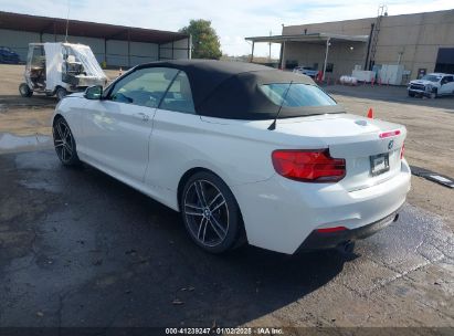 2018 BMW M240I White  Gasoline WBA2N1C57JVC27892 photo #4