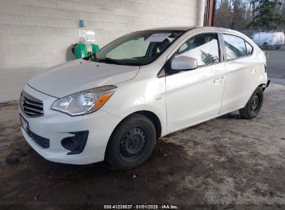 2018 MITSUBISHI MIRAGE G4 ES White  Gasoline ML32F3FJ9JHF05245 photo #3